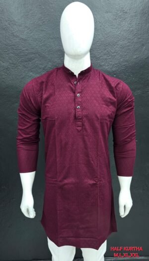 Maroon Long Kurta