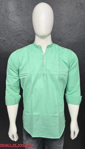 Green Short Kurta