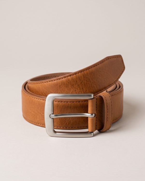 Leather Belt — Tan
